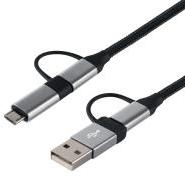 Somogyi Elektronic 4 az 1-ben USB töltőkábel (USB MULTI)