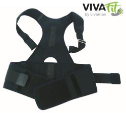 Vivafit mágneses tartásjavító háttámasz turmalinnal (S-es méret) (GYVFMTHS)