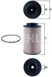 MAHLE filtru combustibil MAHLE KX 191/1D (KX 191/1D) - automobilus