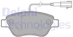 DELPHI set placute frana, frana disc DELPHI LP2276 (LP2276)