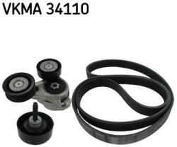 SKF Set curea transmisie cu caneluri SKF VKMA 34110 (VKMA 34110) - automobilus