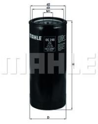 MAHLE Filtru ulei MAHLE OC 246 (OC 246) - automobilus