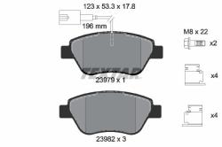 TEXTAR set placute frana, frana disc TEXTAR Q+ 2397903 (2397903)