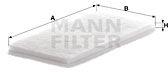 Mann-filter Filtru, aer habitaclu MANN-FILTER CU 2603 (10) (CU 2603 (10))