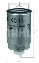 MAHLE filtru combustibil MAHLE KC 17D