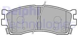 DELPHI set placute frana, frana disc DELPHI LP1702 (LP1702)