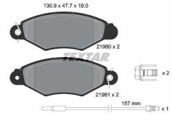 TEXTAR set placute frana, frana disc TEXTAR Q+ 2198003 (2198003)