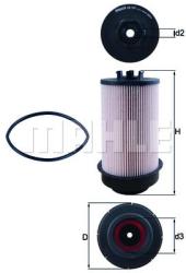 MAHLE filtru combustibil MAHLE KX 181D (KX 181D) - automobilus