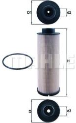 MAHLE filtru combustibil MAHLE KX 73/2D (KX 73/2D) - automobilus