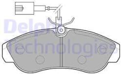 DELPHI set placute frana, frana disc DELPHI LP1749 (LP1749)