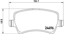 BREMBO set placute frana, frana disc BREMBO PRIME LINE P 24 078 (P 24 078)