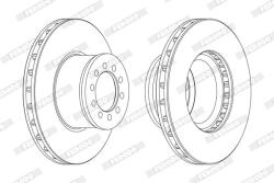 FERODO Disc frana FERODO PREMIER FCR186A (FCR186A)