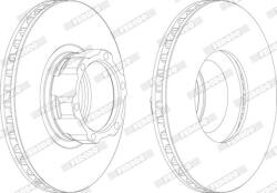 FERODO Disc frana FERODO PREMIER FCR119A (FCR119A)
