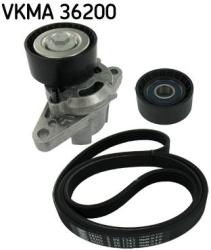 SKF Set curea transmisie cu caneluri SKF VKMA 36200 (VKMA 36200) - automobilus