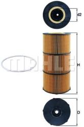 MAHLE Filtru ulei MAHLE OX 832D (OX 832D) - automobilus