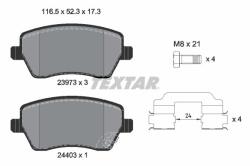 TEXTAR set placute frana, frana disc TEXTAR Q+ 2397302 (2397302)