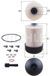 MAHLE filtru combustibil MAHLE KX 338/22D (KX 338/22D) - automobilus