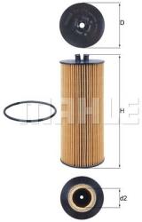 MAHLE Filtru ulei MAHLE OX 174D (OX 174D) - automobilus