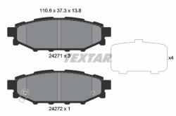 TEXTAR set placute frana, frana disc TEXTAR 2427101 (2427101)