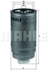 MAHLE filtru combustibil MAHLE KC 182 (KC 182) - automobilus