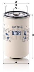 Mann-filter filtru combustibil MANN-FILTER WK 723/6 - automobilus