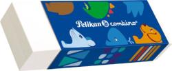 Pelikan Gume de sters combino Pelikan, cauciuc albă cu manșon cartonat, blister
