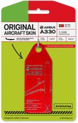 Aviationtag TAP - Airbus A330 - CS-TOI Light Red