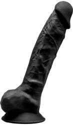 SilexD Model 1 8" Black Dildo