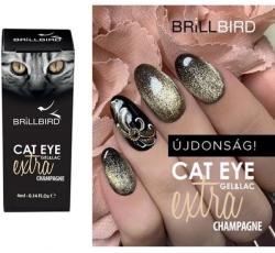 BrillBird Cat Eye Extra gél lakk - champagne