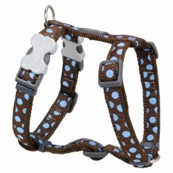 Red Dingo Blue Spots Brown Dog hám Small