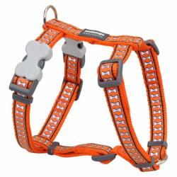 Red Dingo Reflective Orange Dog hám Small