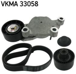 SKF Set curea transmisie cu caneluri SKF VKMA 33058 (VKMA 33058) - automobilus
