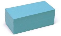 Téglalap Pin-It 9, 5x20, 5 cm moderációs kártya kék 500 db