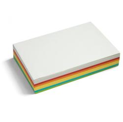  Téglalap Pin-It moderációs kártya 250 db, nagy méret, vegyes szín