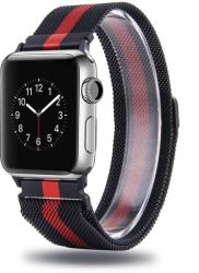 Apple Watch Milánói szíj Fekete-piros 38/40/41mm