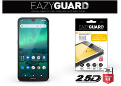 EazyGuard Nokia 1.3 gyémántüveg képernyővédő fólia - Diamond Glass 2.5D Fullcover - fekete - bluedigital