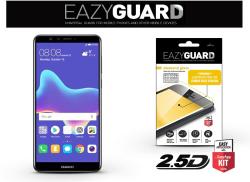 EazyGuard Huawei Y9 (2018) gyémántüveg képernyővédő fólia - Diamond Glass 2.5D Fullcover - fekete - bluedigital