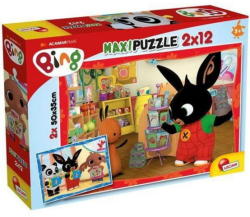 Lisciani Bing - Az iskolában 2x12 db-os (81233)