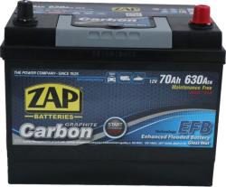 ZAP Carbon EFB 70Ah 630A Japan left+