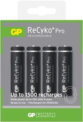 GP Batteries Set acumulatori AAA (R3) GP NiMH RecykoPro 850mAh 4 buc/blister (GP85AAAHCBE--2GBE4) - sogest