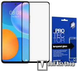 XPRO HUAWEI P smart (2021), Y7a, Honor 10X Lite, Xpro üvegfólia, 9H, 0, 33mmm, Full glue, Full cover, Fekete