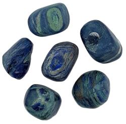  Azurit Mineral Natural Rulat - 35-40 x 30-35-20-25 mm - ( XL) - 1 Buc