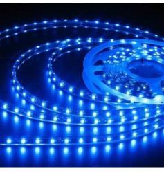 UltraLux Banda LED flexibila, SMD3528, 12V DC, 4.8W/M, 60LED-uri/M, albastru, 5m, rezistenta la apa (LSW352860B)