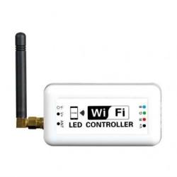 UltraLux Controler WiFi pentru lumini RGB cu LED, 12A, 12-24V DC, 144W (RGBWIFIC)