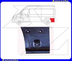 FIAT DUCATO 3 2014.01-2023.12 Hátsó sárvédő saroklemez bal: 33cm "rövid kivitel" (tengelytáv: 3000mm) (külső javítólemez) KLOKKERHOLM 2097601
