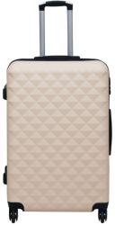 vidaXL Set de valize cu carcasă rigidă, 2 piese, auriu, ABS (92431) Valiza