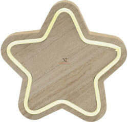 Somogyi Elektronic Home LED-es fa asztali dekoráció csillag (KAD 27)