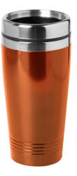 EVERESTUS Cana termos, 450 ml, Everestus, 20IUN1740, Portocaliu, Argintiu, Otel (EVE10-AP721614-03)