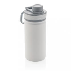 EVERESTUS Termos cu finisaj mat, 550 ml, 20xø7.6 cm, Everestus, 20SEP0526, Otel, Silicon, Alb (EVE08-P436-193)