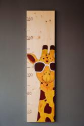 Bubuland Placa de inaltime Girafa